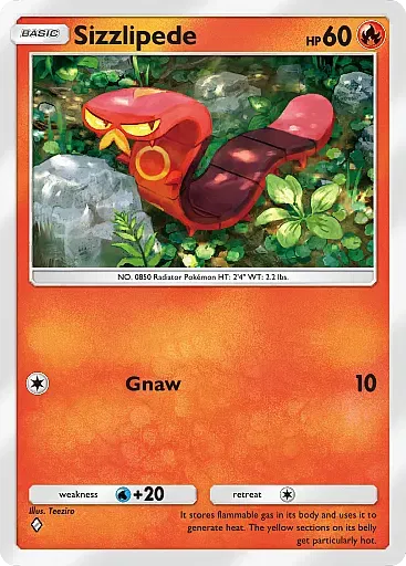 Sizzlipede