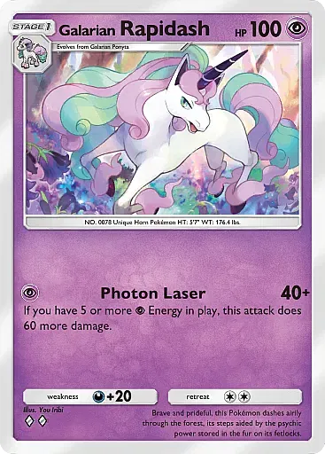 Galarian Rapidash